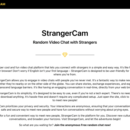 Strangercam Review 2025: Is This Random Video Chat Platform Worth It?